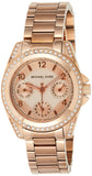 Michael Kors Blair Rose Gold Dial Rose Gold Steel Strap Watch for Women - MK5613 Authentic Buy Shop Now