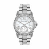 Michael Kors Everest Three hand Silver Dial Silver Steel Strap Watch For Women - MK7403 Authentic Buy Shop Now