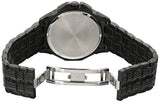 Bulova Octova Chronograph Black Crystal Dial Black Steel Strap Watch for Men - 98C134 Authentic Buy Shop Now