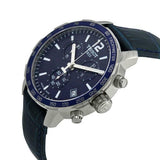 Tissot T Sport Quickster Chronograph Blue Dial Watch For Men - T095.417.16.047.00 Authentic Buy Shop Now