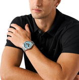 Michael Kors Maritime Three-Hand Blue Dial Two Tone Steel Strap Watch for Men - MK9169 Authentic Buy Shop Now