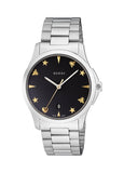 Gucci G Timeless Black Dial Silver Steel Strap Watch For Women - YA1264029 Authentic Buy Shop Now