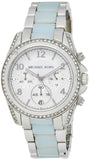Michael Kors Blair Silver Dial Two Tone Steel Strap Watch for Women - MK6137 Authentic Buy Shop Now