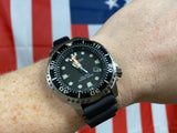 Citizen Eco Drive Pro Master Diver Black Dial Black Steel Strap Watch For Men - BN0150-28E Authentic Buy Shop Now