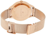Swarovski Octea Nova Black Dial Rose Gold Mesh Bracelet Watch for Women - 5430424 Authentic Buy Shop Now