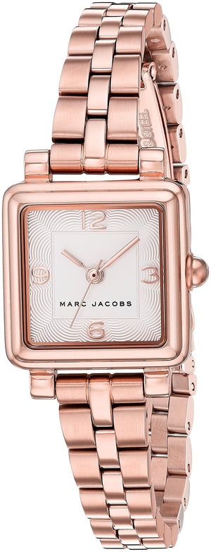 Marc Jacobs Vic Silver Dial Rose Gold Steel Strap Watch for Women - MJ3530 Authentic Buy Shop Now