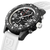 Breitling Endurance Pro Black Dial White Rubber Strap Watch for Men - X82310A71B1S1 Authentic Buy Shop Now