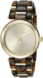 Michael Kors Delray Gold Dial Two Tone Steel Strap Watch for Women - MK4314 Authentic Buy Shop Now