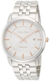 Calvin Klein Infinity Silver Dial Silver Steel Strap Watch for Men - K5S34B46 Authentic Buy Shop Now