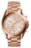 Michael Kors Bradshaw Rose Gold Dial Rose Gold Steel Strap Watch for Women - MK5503 Authentic Buy Shop Now