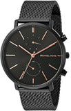 Michael Kors Jaryn Black Dial Black Stainless Steel Strap Watch for Men - MK8504 Authentic Buy Shop Now