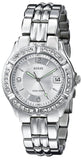 Guess Water Pro Diamonds Silver Dial Silver Steel Strap Watch For Women - G75511M Authentic Buy Shop Now