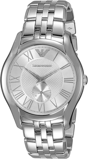 Emporio Armani Classic Quartz Silver Dial Silver Steel Strap Watch For Men - AR1788 Authentic Buy Shop Now