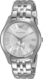 Emporio Armani Classic Quartz Silver Dial Silver Steel Strap Watch For Men - AR1788 Authentic Buy Shop Now
