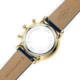 Fossil Neutra Chronograph Blue Dial Blue Leather Strap Watch for Men - FS5790 Authentic Buy Shop Now