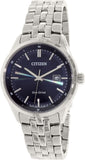 Citizen Eco Drive Blue Dial Silver Steel Strap Watch For Men - BM7250-56L Authentic Buy Shop Now