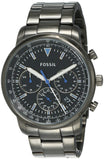 Fossil Goodwin Chrono Analog Black Dial Grey Steel Strap Watch for Men - FS5518 Authentic Buy Shop Now