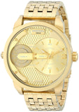 Diesel Mini Daddy Gold Dial Gold Steel Strap Watch For Men - DZ7306 Authentic Buy Shop Now