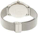 Calvin Klein Minimal Silver Dial Silver Mesh Bracelet Watch for Men - K3M211Y6 Authentic Buy Shop Now