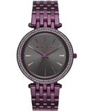 Michael Kors Darci Black Dial Purple Steel Strap Watch for Women - MK3554 Authentic Buy Shop Now