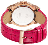 Guess Limelight Quartz Multicolor Dial Red Leather Strap Watch For Women - W0775L4 Authentic Buy Shop Now