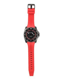 Tommy Hilfiger Windsurf Black Dial Red Rubber Strap Watch for Men - 1791112 Authentic Buy Shop Now