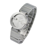 Gucci G Interlocking Silver Dial Silver Steel Strap Watch For Women - YA133503 Authentic Buy Shop Now