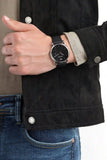 Emporio Armani Classic Quartz Black Dial Black Leather Strap Watch For Men - AR1692 Authentic Buy Shop Now