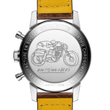 Breitling Top Time Deus Limited Edition White Dial Brown Leather Strap Watch for Men - A233112A1A1X1 Authentic Buy Shop Now