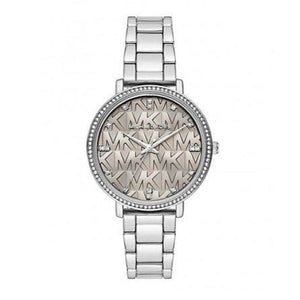 Michael Kors Pyper Analog Gray Dial Silver Steel Strap Watch For Women - MK4672 Authentic Buy Shop Now