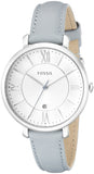 Fossil Jacqueline White Dial Light Blue Leather Strap Watch for Women - ES3821 Authentic Buy Shop Now