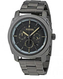 Fossil Machine Chronograph Grey Dial Grey Steel Strap Watch for Men - FS5172 Authentic Buy Shop Now