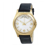 Marc Jacobs Baby Dave Gold Dial Black Leather Strap Watch for Women - MBM1264 Authentic Buy Shop Now