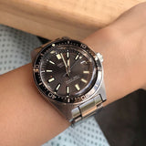 Seiko Prospex 55th Anniversary Edition Brown Dial Silver Steel Strap Watch For Men - SPB145J1 Authentic Buy Shop Now