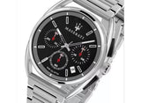 Maserati Trimarano Chronograph Black Dial Silver Stainless Steel Strap Watch For Men - R8873632003 Authentic Buy Shop Now