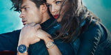 Guess Rigor Multifunction Black Dial Blue Steel Strap Watch for Men - W0218G4 Authentic Buy Shop Now