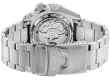 Seiko 5 Sports Automatic Day Date Black Dial Silver Steel Strap Watch for Men - SRPD55K1 Authentic Buy Shop Now
