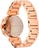 Michael Kors Uptown Glam Parker Chronograph Rose Gold Dial Steel Strap Watch for Women - MK5663 Authentic Buy Shop Now