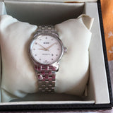 Mido Baroncelli Automatic Mother Of Pearl Dial Silver Steel Strap Watch For Women - M7600.4.69.1 Authentic Buy Shop Now