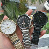 Tommy Hilfiger Briggs Black Dial Black Steel Strap Watch for Men - 1791423 Authentic Buy Shop Now