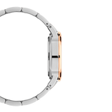 Daniel Wellington Iconic Link White Dial Two Tone Steel Strap Watch For Women - DW00100359 Authentic Buy Shop Now