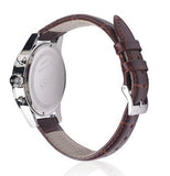 Hugo Boss Jet White Dial Brown Leather Strap Watch for Men - 1513280 Authentic Buy Shop Now