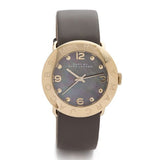 Marc Jacobs Amy Grey Dial Grey Leather Strap Watch for Women - MBM1287 Authentic Buy Shop Now