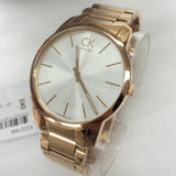 Calvin Klein City White Dial Rose Gold Steel Strap Watch for Men - K2G21646 Authentic Buy Shop Now