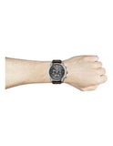 Hugo Boss Champion Grey Dial Brown Leather Strap Watch for Men - 1513815 Authentic Buy Shop Now