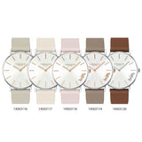 Coach Perry White Dial Pink Leather Strap Watch for Women - 14503118 Authentic Buy Shop Now