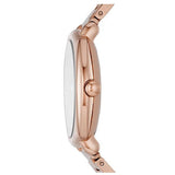 Marc Jacobs Mandy Rose Gold Dial Rose Gold Steel Strap Watch for Women - MJ3550 Authentic Buy Shop Now