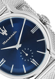 Maserati Epoca Blue Dial Silver Mesh Bracelet Watch For Men - R8853118006 Authentic Buy Shop Now