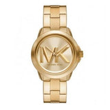 Michael Kors Bryn Quartz Gold Dial Gold Steel Strap Watch For Women - MK7317 Authentic Buy Shop Now