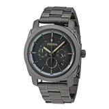Fossil Machine Chronograph Grey Dial Grey Steel Strap Watch for Men - FS5172 Authentic Buy Shop Now